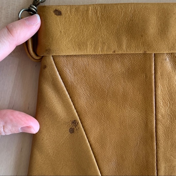 Vintage leather shoulder bag mini bag - Picture 6 of 8